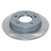 BR901100-01 by PRONTO ROTOR - Disc Brake Rotor - Rear, Cast Iron, Solid, Non-Directional, 10.31" OD