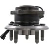 WE60837 by NTN - Wheel Bearing and Hub Assembly - Steel, Natural, with Wheel Studs