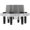 NTN WE61031 Wheel Bearing and Hub Assembly Wheel Bearing and Hub Assembly - Steel, Natural, with Wheel Studs