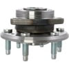 NTN WE61544 Wheel Bearing and Hub Assembly Wheel Bearing and Hub Assembly - Steel, Natural, with Wheel Studs