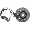 WE61768 by NTN - Wheel Bearing and Hub Assembly - Steel, Natural, with Wheel Studs