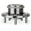 NTN WE61026 Wheel Bearing and Hub Assembly Wheel Bearing and Hub Assembly - Steel, Natural, with Wheel Studs
