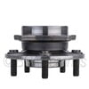 WE61174 by NTN - Wheel Bearing and Hub Assembly - Steel, Natural, with Wheel Studs