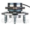 NTN WE61573 Wheel Bearing and Hub Assembly Wheel Bearing and Hub Assembly - Steel, Natural, with Wheel Studs