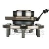 WE61580 by NTN - Wheel Bearing and Hub Assembly - Steel, Natural, with Wheel Studs