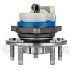 WE61627 by NTN - Wheel Bearing and Hub Assembly - Steel, Natural, with Wheel Studs