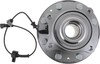 WE61849 by NTN - Wheel Bearing and Hub Assembly - Steel, Natural, with Wheel Studs