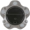 WE61858 by NTN - Wheel Bearing and Hub Assembly - Steel, Natural, with Wheel Studs