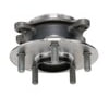 WE61872 by NTN - Wheel Bearing and Hub Assembly - Steel, Natural, with Wheel Studs
