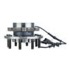 NTN WE60879 Wheel Bearing and Hub Assembly Wheel Bearing and Hub Assembly - Steel, Natural, with Wheel Studs