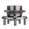 NTN WE60974 Wheel Bearing and Hub Assembly Wheel Bearing and Hub Assembly - Steel, Natural, with Wheel Studs