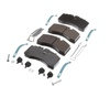 K129276 by KENWORTH - Kit-Brake Pad