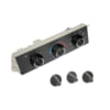 Dorman 599-293 HVAC Control Module Climate Control Module - Manual, 5 Connectors, 17 Terminals, Bolt On, White Housing