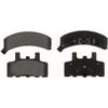 Bendix MRD369 Disc Brake Pad Set Global Semi-Met Disc Pad