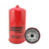 BF587-D by BALDWIN - Fuel Filter - Secondary Spin-on with Drain used for Various Truck Applications