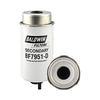Baldwin BF7951-D Fuel Water Separator Filter Secondary Fuel/Water Separator Element Filter - with Removable Drain