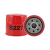 Baldwin B227 Engine Oil Filter Engine Oil Filter - Full-Flow Lube Spin-on, Anti-Drainback Valve, 20 PSID By-Pass Valve
