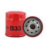 B33 by BALDWIN - Engine Oil Filter - Full-Flow Lube Spin-on, Anti-Drainback Valve, 14 PSID By-Pass Valve