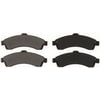 Bendix MRD882 Disc Brake Pad Set Global Semi-Met Disc Pad