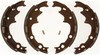 Bendix RS538 Drum Brake Shoe Global Relined Shoe Set