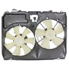 Continental AG FA70430 Dual Radiator and Condenser Fan Assembly Dual Fan Assembly