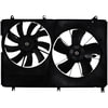 Continental AG FA70433 Dual Radiator and Condenser Fan Assembly Dual Fan Assembly