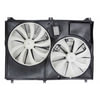 Continental AG FA72023 Dual Radiator and Condenser Fan Assembly Dual Fan Assembly