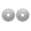 Dynamic Friction Company 4002-27014 Disc Brake Rotor Set Brake Rotors - GEOSPEC Coated