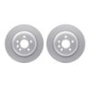 Dynamic Friction Company 4002-27017 Disc Brake Rotor Set Brake Rotors - GEOSPEC Coated