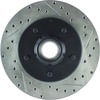 127.62035CL by STOPTECH - Sport Cryo Drilled & Slotted Brake Rotor, Front Left