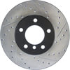 127.34108L by STOPTECH - StopTech Sport Drilled & Slotted Brake Rotor; Front Left
