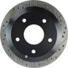 StopTech 127.62090CL Disc Brake Rotor StopTech Sport Cryo Drilled & Slotted Brake Rotor; Rear Left
