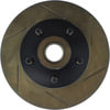 StopTech 126.63010SL Disc Brake Rotor Sport Slotted Brake Rotor, Front and Rear Left
