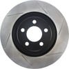 StopTech 126.63061SL Disc Brake Rotor StopTech Sport Slotted Brake Rotor; Front Left