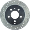 127.39020R by STOPTECH - StopTech Sport Drilled & Slotted Brake Rotor; Rear Right