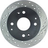 StopTech 127.40041L Disc Brake Rotor StopTech Sport Drilled & Slotted Brake Rotor; Rear Left