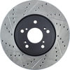 StopTech 127.40080R Disc Brake Rotor StopTech Sport Drilled & Slotted Brake Rotor; Front Right