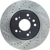127.40084R by STOPTECH - StopTech Sport Drilled & Slotted Brake Rotor; Front Right