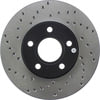 StopTech 128.61100R Disc Brake Rotor StopTech Sport Cross Drilled Brake Rotor; Front Right