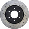 StopTech 127.42111R Disc Brake Rotor StopTech Sport Drilled & Slotted Brake Rotor; Front Right