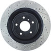 127.42100R by STOPTECH - StopTech Sport Drilled & Slotted Brake Rotor; Front Right