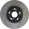 127.44107L by STOPTECH - StopTech Sport Drilled & Slotted Brake Rotor; Front Left