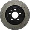 StopTech 128.63061R Disc Brake Rotor StopTech Sport Cross Drilled Brake Rotor; Front Right