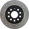 StopTech 128.33099L Disc Brake Rotor StopTech Sport Cross Drilled Brake Rotor; Rear Left