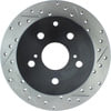 127.44145L by STOPTECH - StopTech Sport Drilled & Slotted Brake Rotor; Rear Left