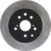 127.44189L by STOPTECH - StopTech Sport Drilled & Slotted Brake Rotor; Rear Left