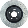 StopTech 127.46076R Disc Brake Rotor StopTech Sport Drilled & Slotted Brake Rotor; Front Right
