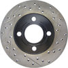 127.33018L by STOPTECH - StopTech Sport Drilled & Slotted Brake Rotor; Front Left