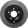 StopTech 127.51035CL Disc Brake Rotor StopTech Sport Cryo Drilled & Slotted Brake Rotor; Rear Left
