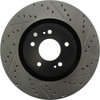 127.51036L by STOPTECH - StopTech Sport Drilled & Slotted Brake Rotor; Front Left